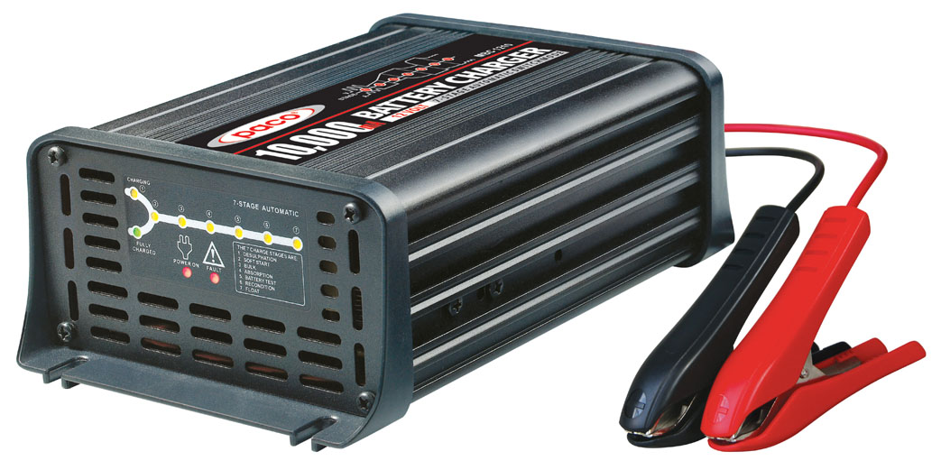 BC8S1210A 12V 10A Smart Battery Charger compatible w/ DEKA MK 12V BATTERY 