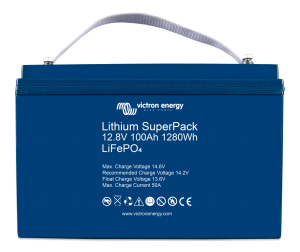 Victron Energy 100ah Lithium Superpack Battery BAT512110705-0