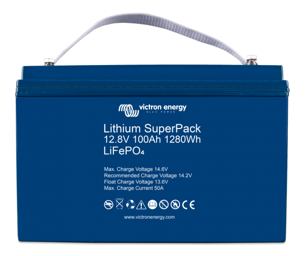 Victron Energy 100ah Lithium Superpack Battery BAT512110705-0