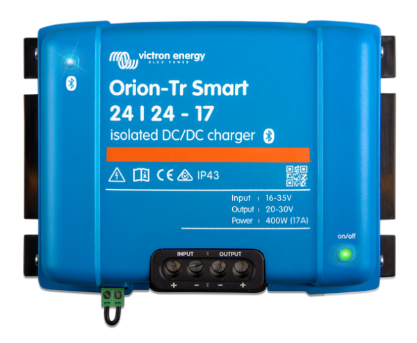 24V Victron Energy Orion-Tr 24/24-17A (400W) Isolated DC-DC Charger (ORI242440120)-0