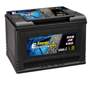 12v 120AH Expedition Plus Semi Traction Leisure Battery