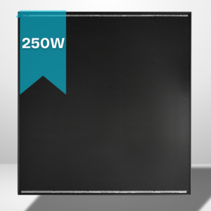 250W Xplorer All-Black Monocrystalline Cell Solar Panel