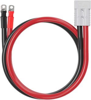 80A Anderson Connector to 8mm Battery Terminal O-Rings - 30cm Length