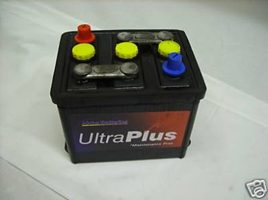 6V 521 Lucas Classic Hard Rubber Battery Car Battery-222