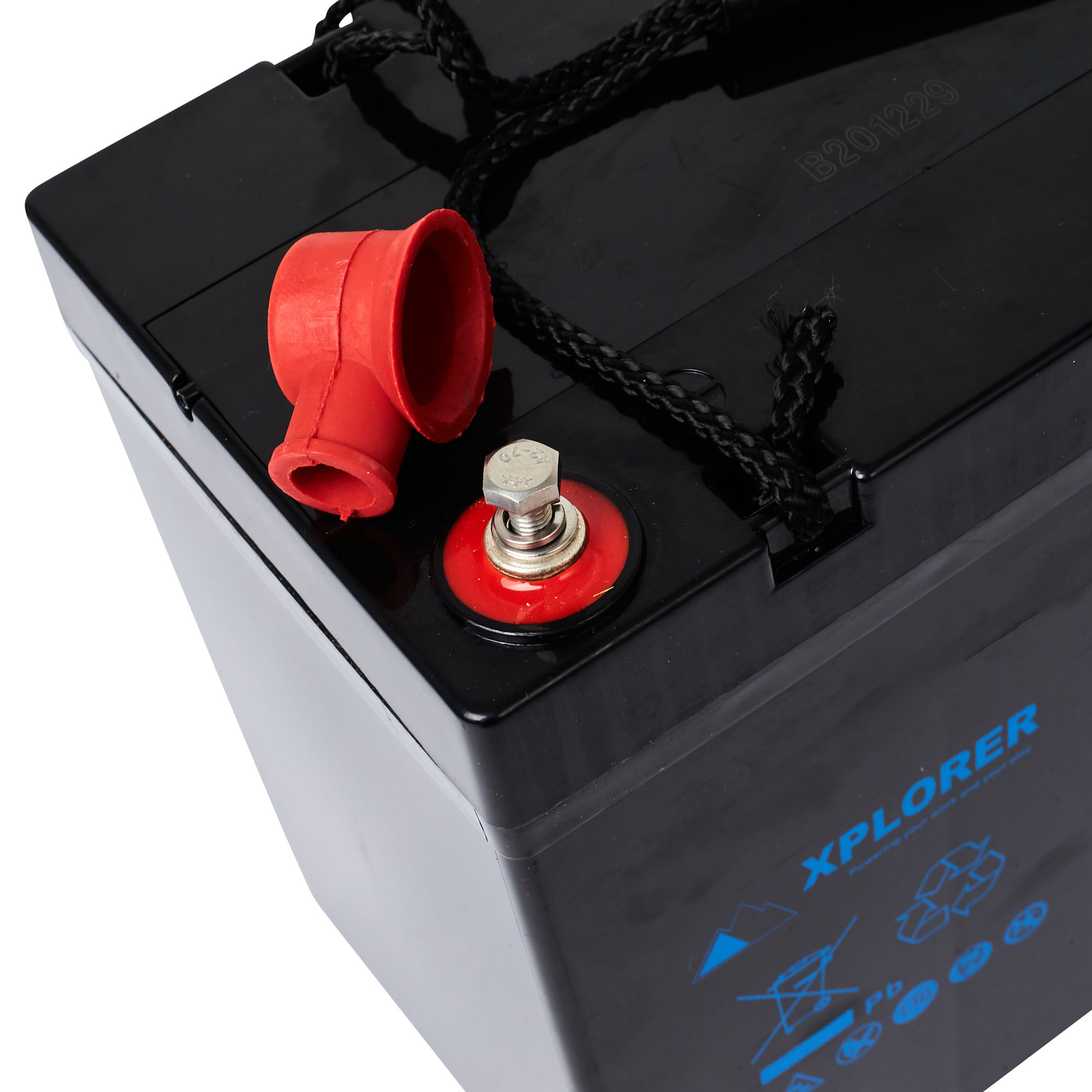 Pair of 12v 55 AH Xplorer Golf Buggy Batteries Alpha Batteries