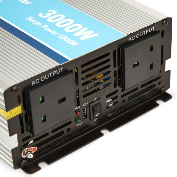 Xplorer 3000W Pure Sine Wave Power Inverter with USB & Remote Control - Image 5