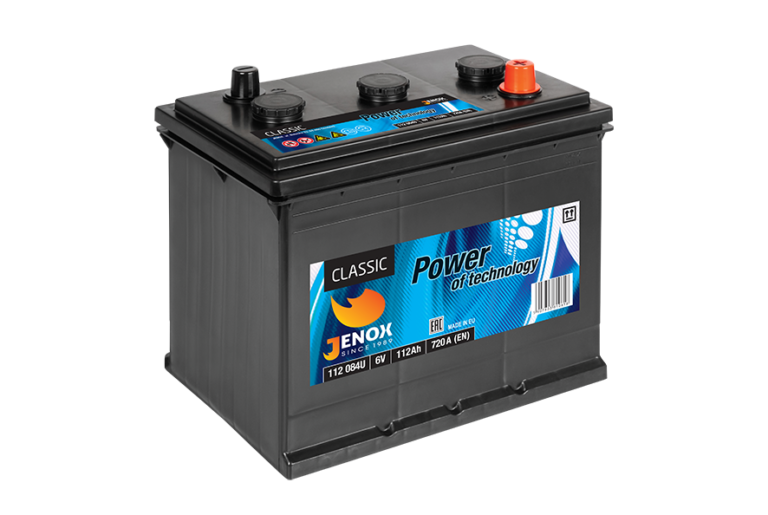 6V 511 Jenox Classic Car / Tractor Battery Alpha Batteries