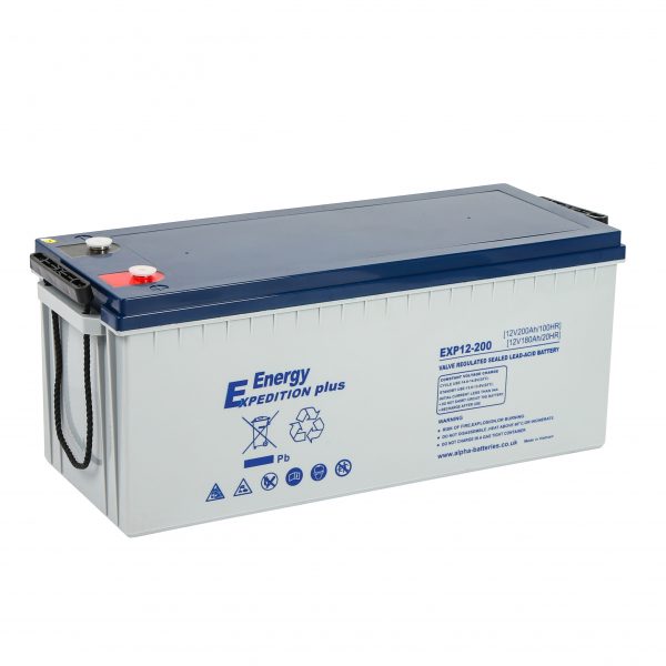 12v 200ah Expedition Plus Agm Deep Cycle Leisure Battery (EXP12-200)