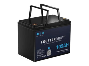 12v 105AH Fogstar Drift Lithium Leisure Battery With Bluetooth & Heating