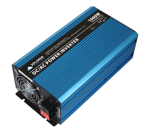 Xplorer 1000W Pure Sine Wave Power Inverter with USB & Remote Control