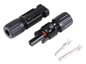 Pair of MC4 Solar Panel Connectors Male & Female