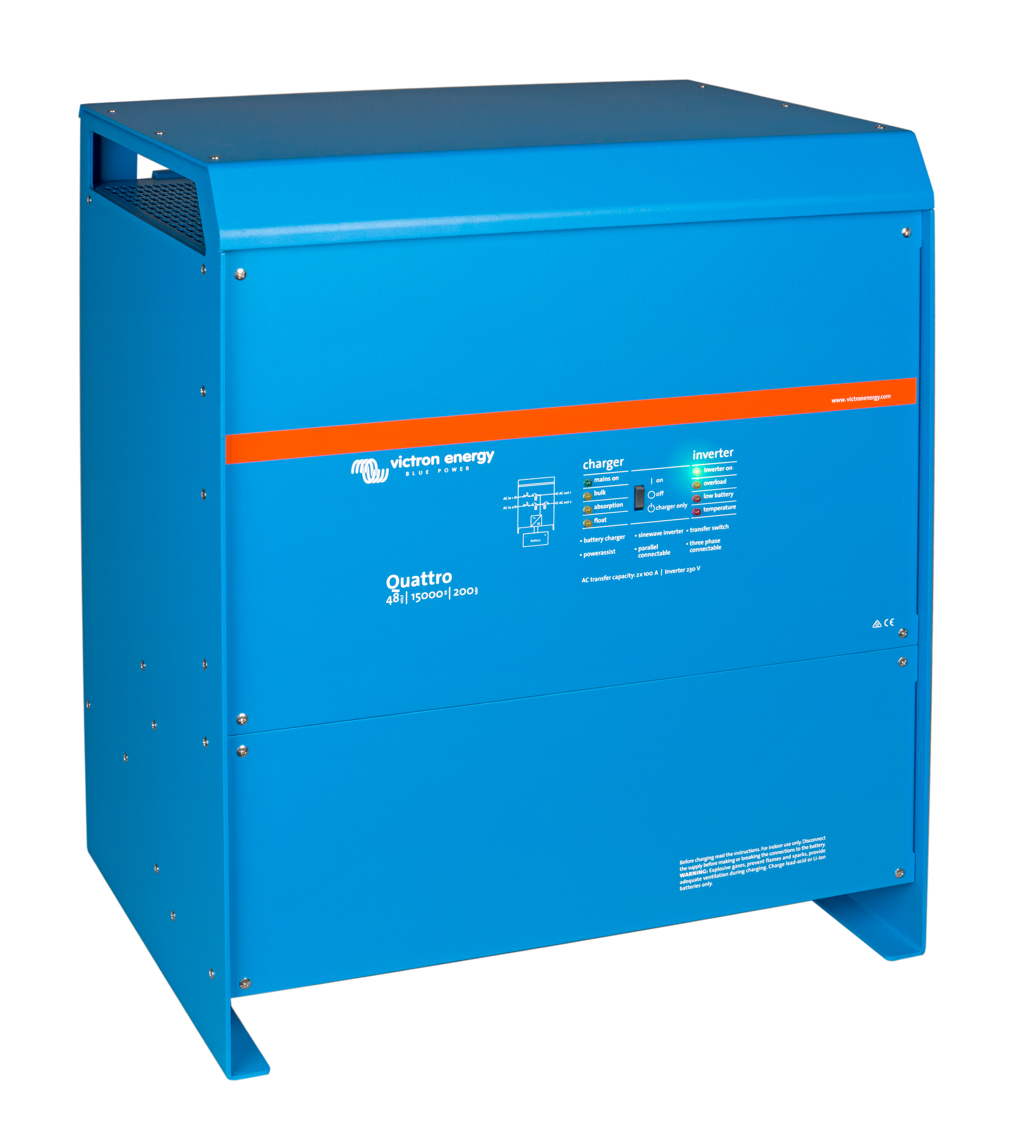 48v Victron Energy Quattro 48/15000/200-100/100 230V – QUA483150000