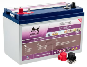 12V 125AH PR12-2000DT-DPX Super Cycle AGM Battery