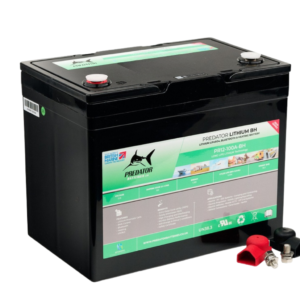 12V Predator 100AH Lithium Battery with Bluetooth and Heating