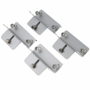 4 Aluminium Alloy Solar Panel Brackets For Roof or Surface Mounting