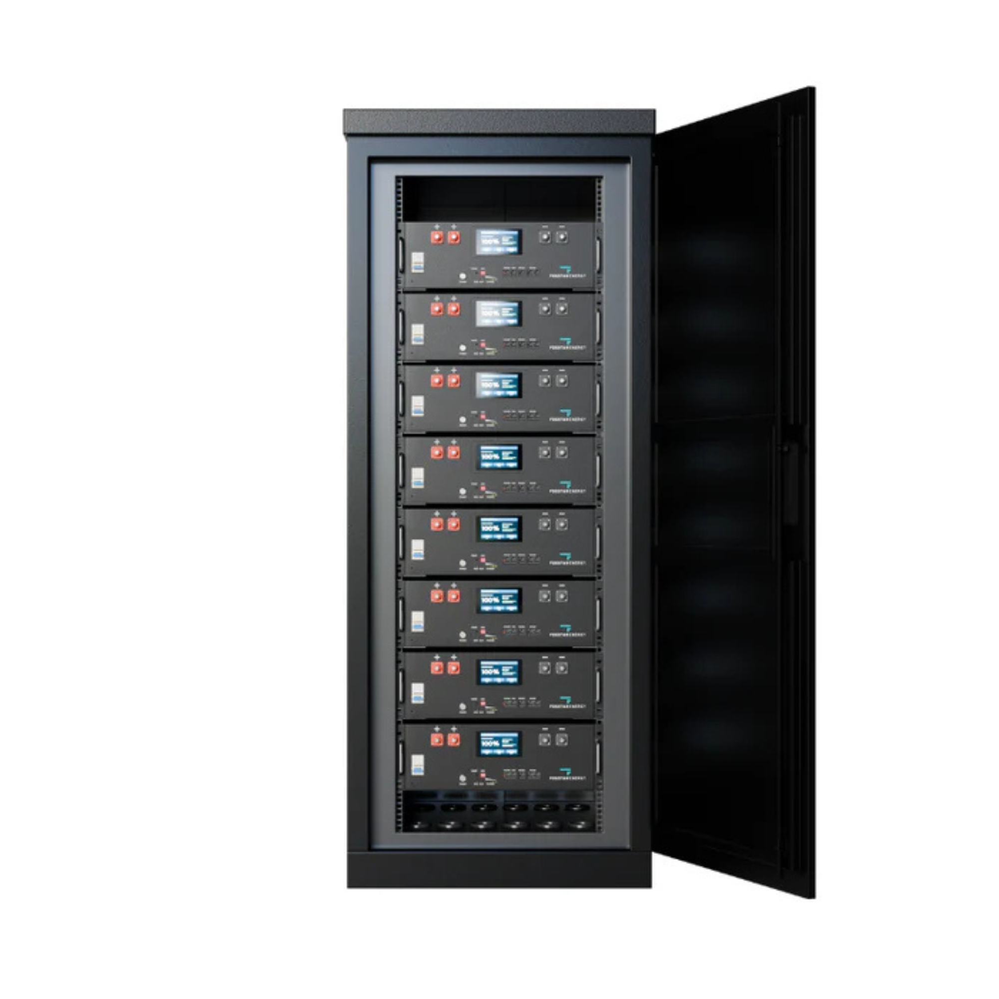 Fogstar Energy 48V 40.96kWh IP56 Outdoor Battery System and Cabinet (Eight Batteries)