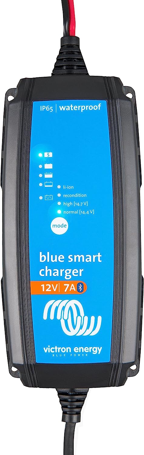 12v Victron Energy 7A 7 Stage Smart Battery Charger with Bluetooth Control