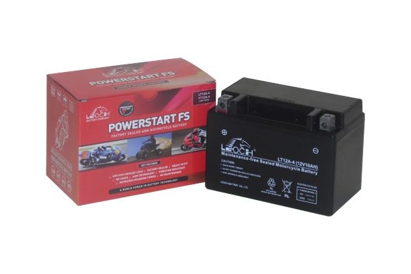 YTX7A-BS Leoch Powerstart AGM Motorcycle Battery (LTA7-4)-0