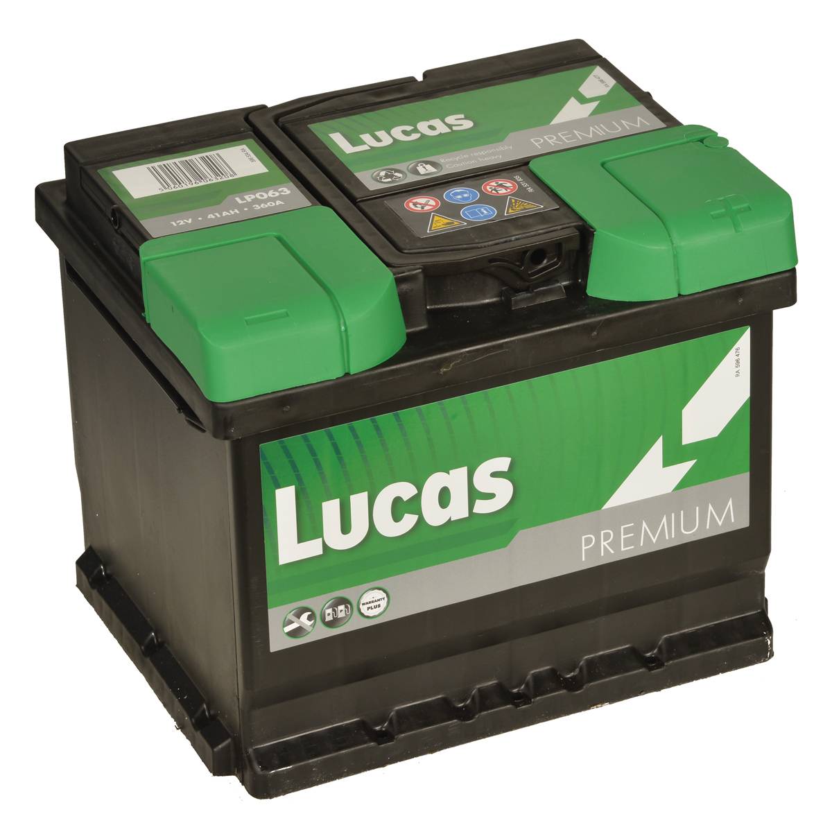 063 Lucas Premium Car Battery (LP063) (N/A) Alpha Batteries