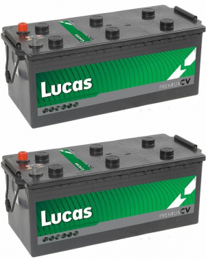 Pair of Lucas 629 Commercial Batteries (LP629)-0