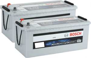 Pair of 629 Bosch Silver Commercial Batteries (M18) HDE (T5077)-0