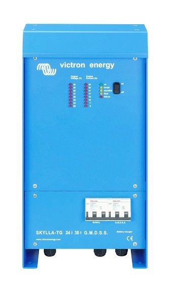 Victron Energy Skylla-TG IP21 Battery Charger 24V/30A/120-240V GMDSS excl. Panel - SDTG2400302-0