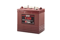 6V Trojan T125 240AH Semi Traction Battery-0
