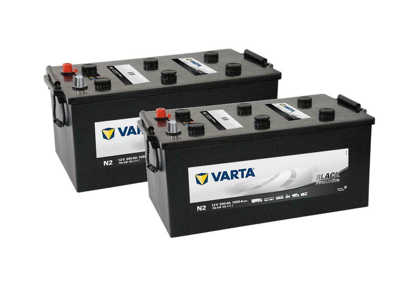 Pair of 625 Varta Commercial Batteries (N2) (700038105) - Alpha Batteries